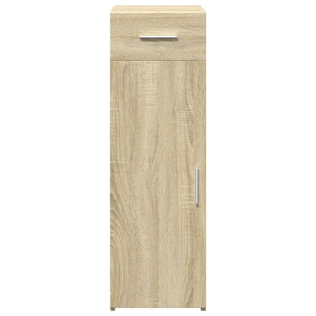 VidaXL Dressoir 30x42,5x93 cm bewerkt hout sonoma eikenkleurig