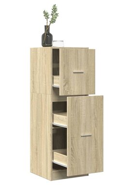 VidaXL Apothekerskast 40x41x118 cm bewerkt hout sonoma eikenkleurig