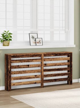 VidaXL Radiatorombouw 175x20x82 cm bewerkt hout oud hout