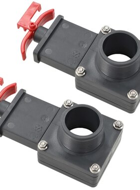 VidaXL Zwembadklep 2 st 1,5"