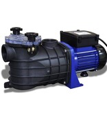 VidaXL Elektrische zwembadpomp 500W blauw