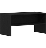 VidaXL Tv-meubel 80x40x40 cm spaanplaat zwart eikenkleurig