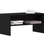 VidaXL Tv-meubel 80x40x40 cm spaanplaat zwart eikenkleurig