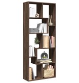 VidaXL Kamerscherm / boekenkast 67x25x161,5 cm hout bruin eikenkleur