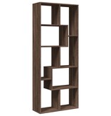 VidaXL Kamerscherm / boekenkast 67x25x161,5 cm hout bruin eikenkleur