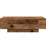 VidaXL Salontafel 100x49,5x31 cm bewerkt hout oud houtkleurig