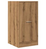 VidaXL Apothekerskast 40x41x77,5 cm bewerkt hout artisanaal eikenkleur