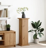 VidaXL Sokkel met opbergruimte 31x30x90 cm hout artisanaal eikenkleur