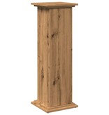 VidaXL Sokkel met opbergruimte 31x30x90 cm hout artisanaal eikenkleur