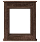 VidaXL Haardombouw 75x20x87,5 cm bewerkt hout bruin eikenkleurig