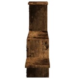 VidaXL Wandschap 104x15x49 cm bewerkt hout gerookt eikenkleurig