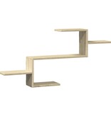 VidaXL Wandschap 104x15x49 cm bewerkt hout sonoma eikenkleurig