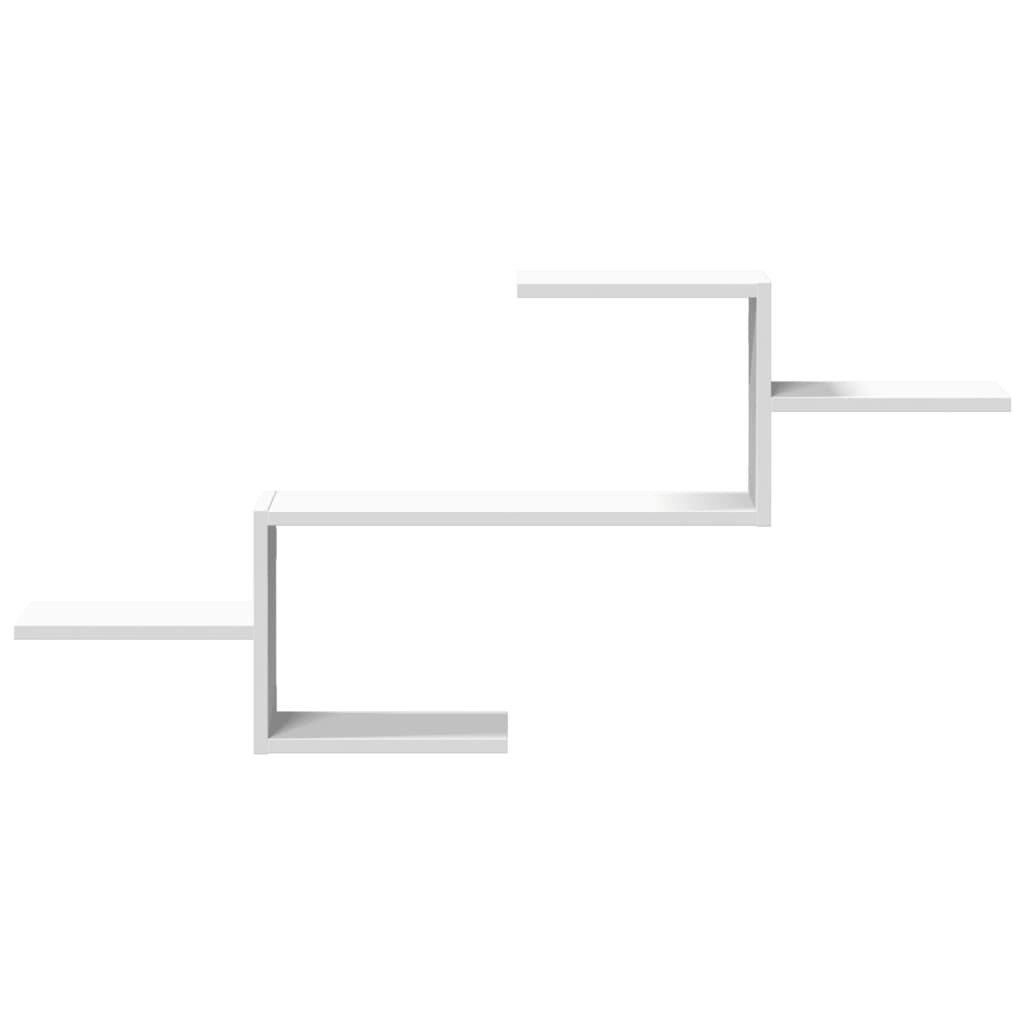VidaXL Wandschap 104x15x49 cm bewerkt hout wit