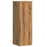 VidaXL Plantenstandaard 33x33x100 cm bewerkt hout artisanaal eiken