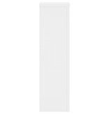 VidaXL Plantenstandaards 2 st 17x17x60 cm bewerkt hout wit