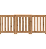 VidaXL Radiatorombouw 205x21,5x83,5 cm bewerkt hout artisanaal eiken