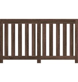 VidaXL Radiatorombouw 149x20x82 cm bewerkt hout bruin eikenkleurig