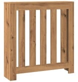VidaXL Radiatorombouw 78x20x82 cm bewerkt hout artisanaal eikenkleur