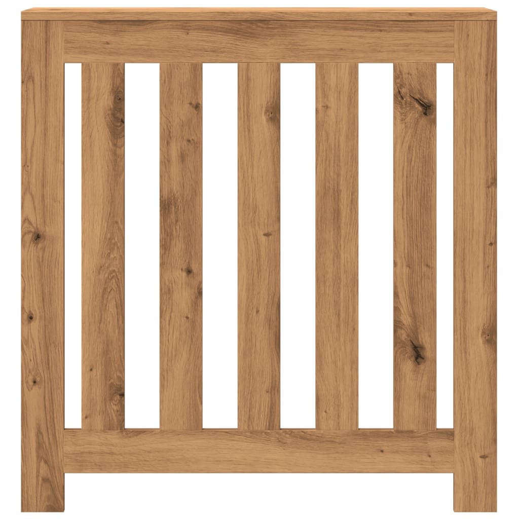 VidaXL Radiatorombouw 78x20x82 cm bewerkt hout artisanaal eikenkleur