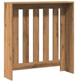 VidaXL Radiatorombouw 78x20x82 cm bewerkt hout artisanaal eikenkleur