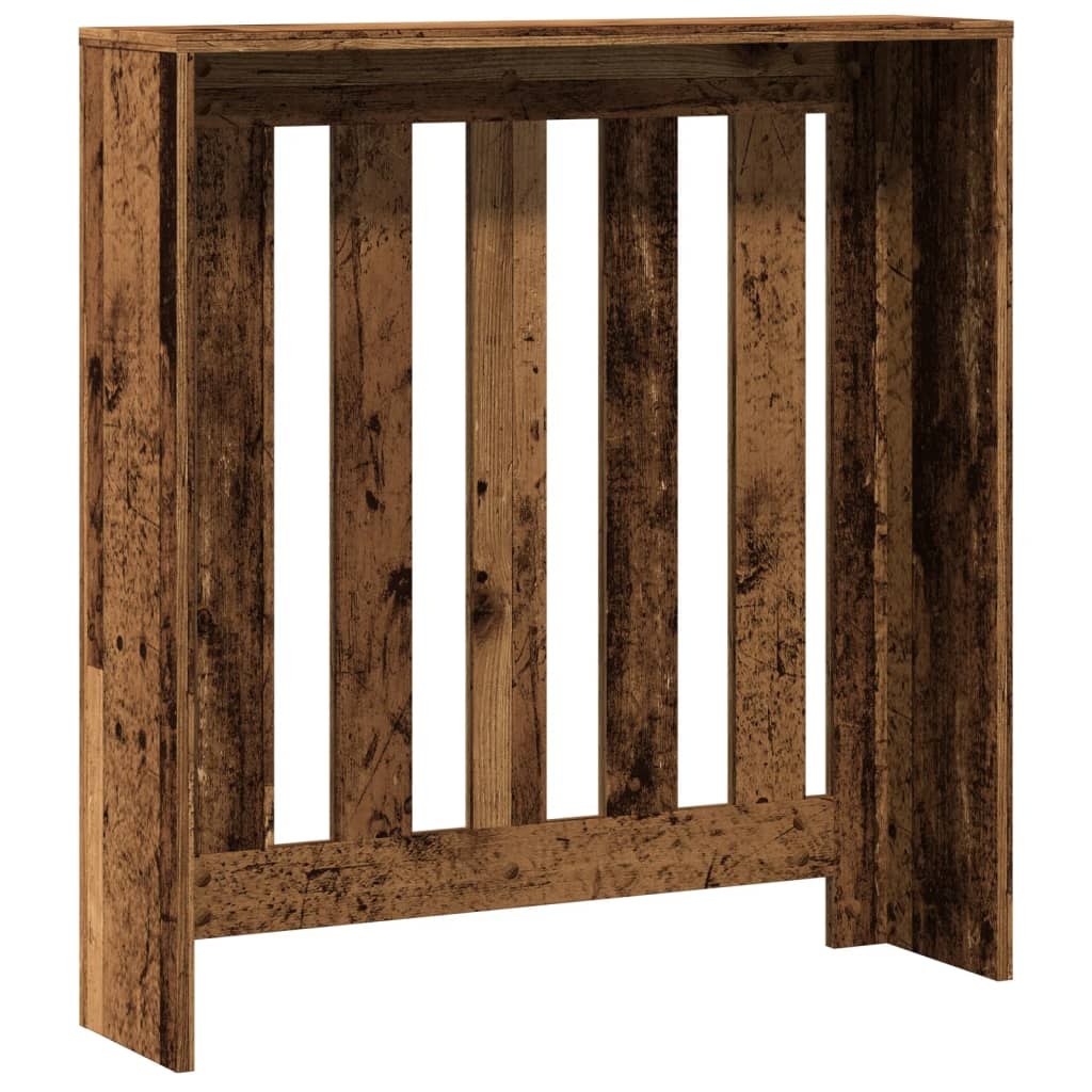 VidaXL Radiatorombouw 78x20x82 cm bewerkt hout oud hout