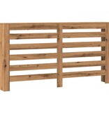 VidaXL Radiatorombouw 149x20x82 cm bewerkt hout artisanaal eikenkleur
