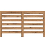 VidaXL Radiatorombouw 149x20x82 cm bewerkt hout artisanaal eikenkleur