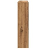 VidaXL Radiatorombouw 149x20x82 cm bewerkt hout artisanaal eikenkleur