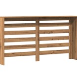 VidaXL Radiatorombouw 149x20x82 cm bewerkt hout artisanaal eikenkleur