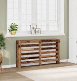 VidaXL Radiatorombouw 149x20x82 cm bewerkt hout oud hout