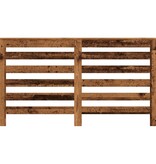 VidaXL Radiatorombouw 149x20x82 cm bewerkt hout oud hout