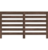 VidaXL Radiatorombouw 149x20x82 cm bewerkt hout bruin eikenkleurig