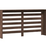 VidaXL Radiatorombouw 149x20x82 cm bewerkt hout bruin eikenkleurig