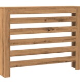 VidaXL Radiatorombouw 104x20x82 cm bewerkt hout artisanaal eikenkleur