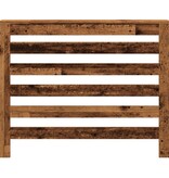 VidaXL Radiatorombouw 104x20x82 cm bewerkt hout oud hout