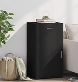 VidaXL Dressoir 50x42,5x93 cm bewerkt hout zwart