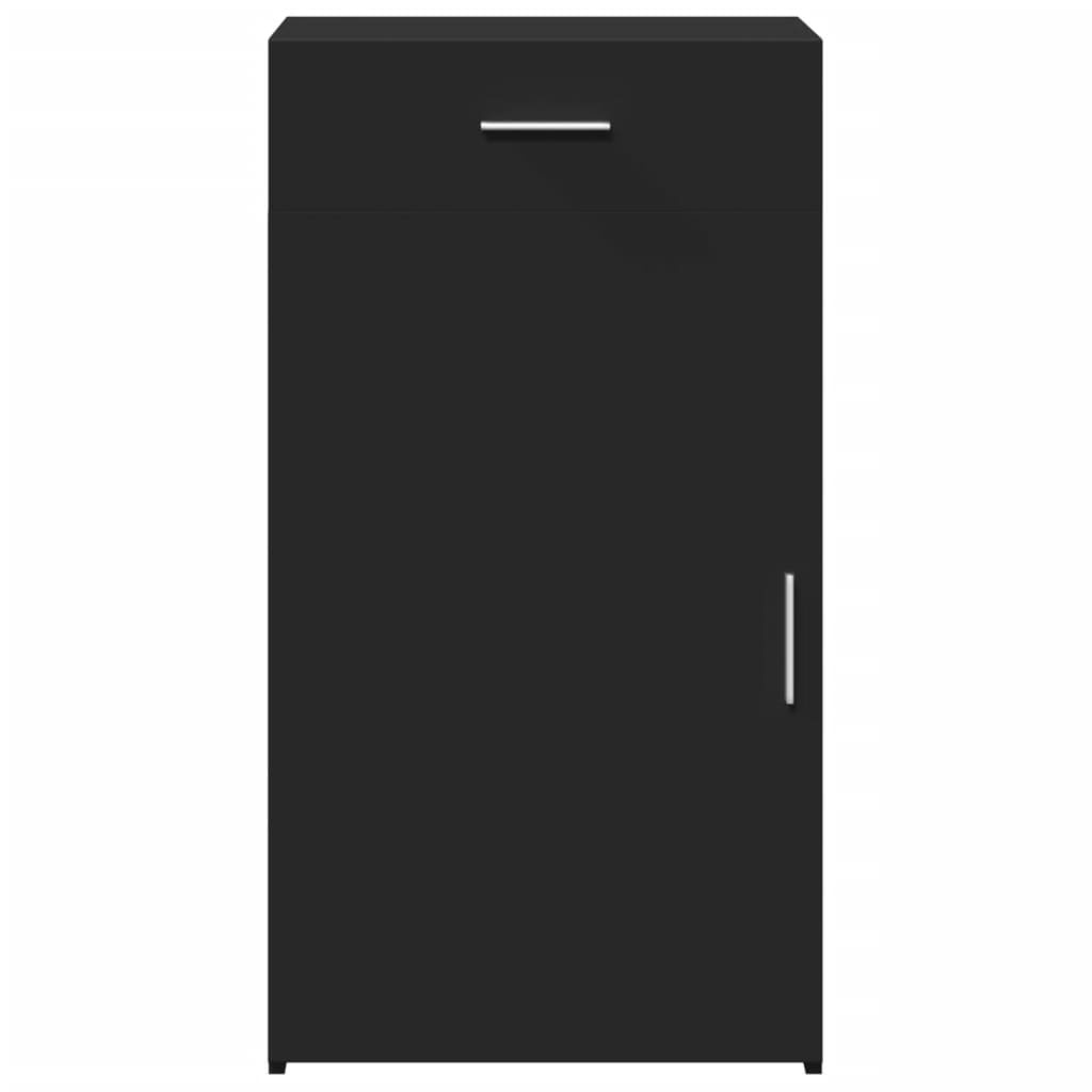 VidaXL Dressoir 50x42,5x93 cm bewerkt hout zwart