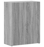 VidaXL Archiefkast 60x32x77,5 cm bewerkt hout grijs sonoma eiken
