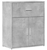VidaXL Dressoir 60x31x70 cm bewerkt hout betongrijs