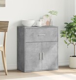 VidaXL Dressoir 60x31x70 cm bewerkt hout betongrijs