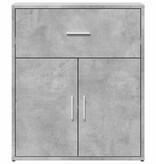 VidaXL Dressoir 60x31x70 cm bewerkt hout betongrijs