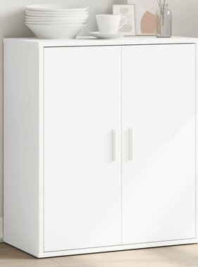 VidaXL Dressoir 60x31x70 cm bewerkt hout wit