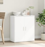 VidaXL Dressoir 60x31x70 cm bewerkt hout wit