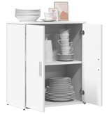 VidaXL Dressoir 60x31x70 cm bewerkt hout wit