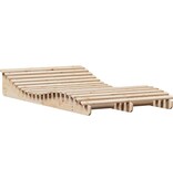 VidaXL Ligbed 205x110x31,5 cm massief grenenhout