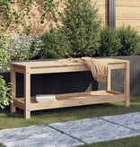 VidaXL Tuinbank 108x35x45 cm massief grenenhout