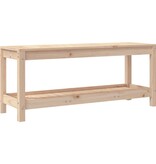 VidaXL Tuinbank 108x35x45 cm massief grenenhout