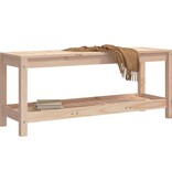 VidaXL Tuinbank 108x35x45 cm massief grenenhout