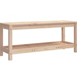 VidaXL Tuinbank 108x35x45 cm massief grenenhout