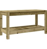 VidaXL Tuinbank 82,5x35x45 cm geïmpregneerd grenenhout